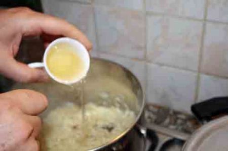 risotto al nero di seppia