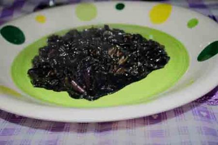 risotto al nero di seppia