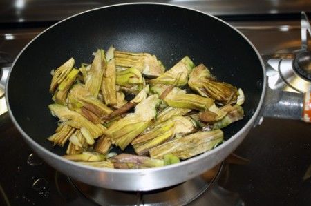 risotto gamberi zucchine carciofi 01