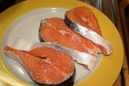 salmone al limone ipocalorico