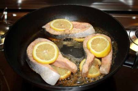 salmone al limone ipocalorico