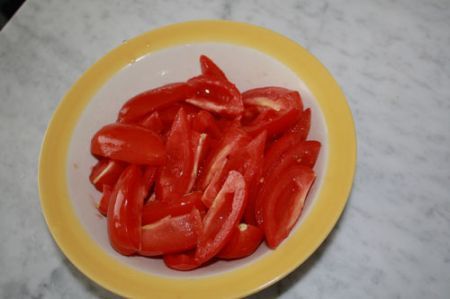 salmone al pomodoro
