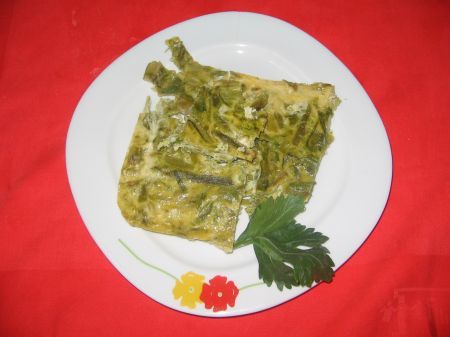 sformato di asparagi