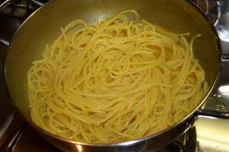 spaghetti in giallo