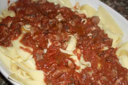 sugo di tonno