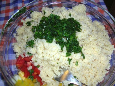 taboule’ di verdure estive