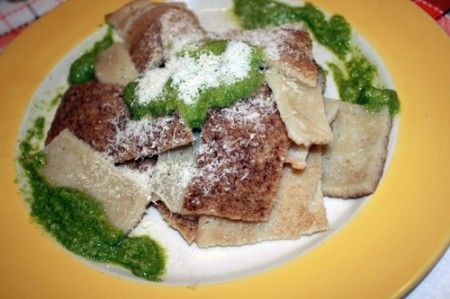 testaroli al pesto 1