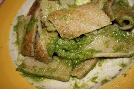 testaroli al pesto 1