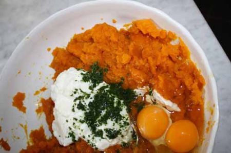 torta salata di zucca