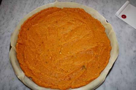 torta salata di zucca