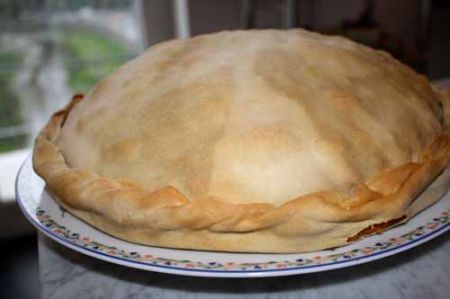 torta salata di zucca