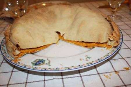 torta salata di zucca