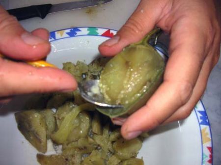 svuotate le melanzane