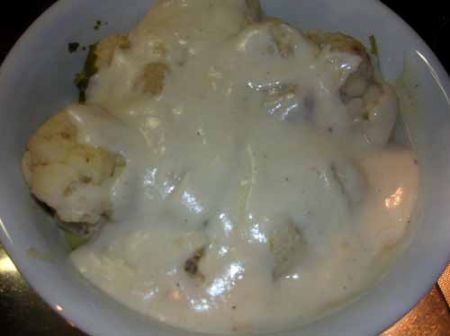 Cavolfiore gratinato light Cavolfiore gratinato light
