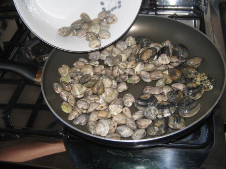 vongole in padella