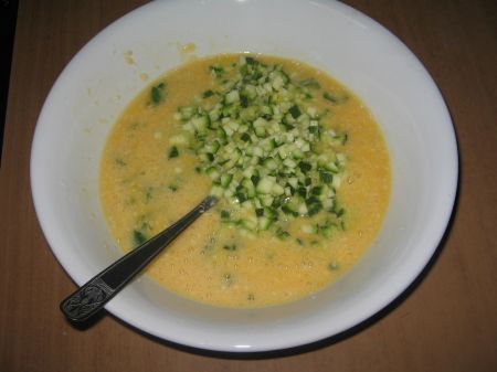 zucchine nell’ uovo