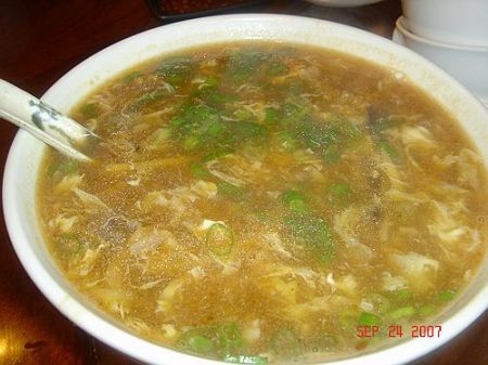 zuppa agropiccante cucina cinese