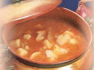 zuppa di patate rosse