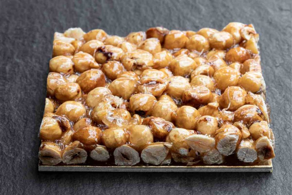 Croccante di Nocciole in forma rettangolare