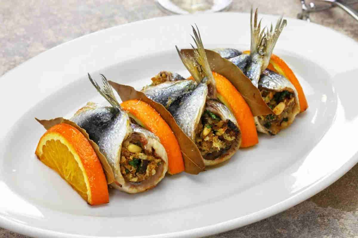 Sarde a beccafico ricetta siciliana