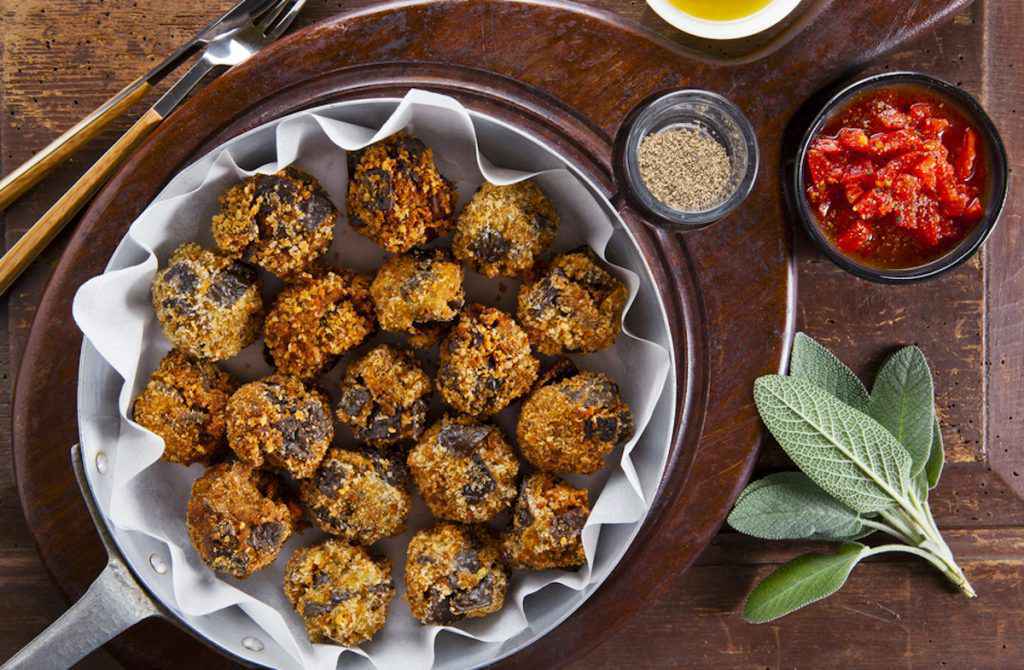 Polpette di melanzane al forno