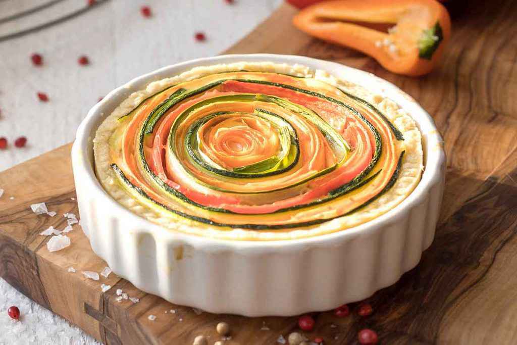 Mini quiches di carote e zucchine per antipasti festa della mamma