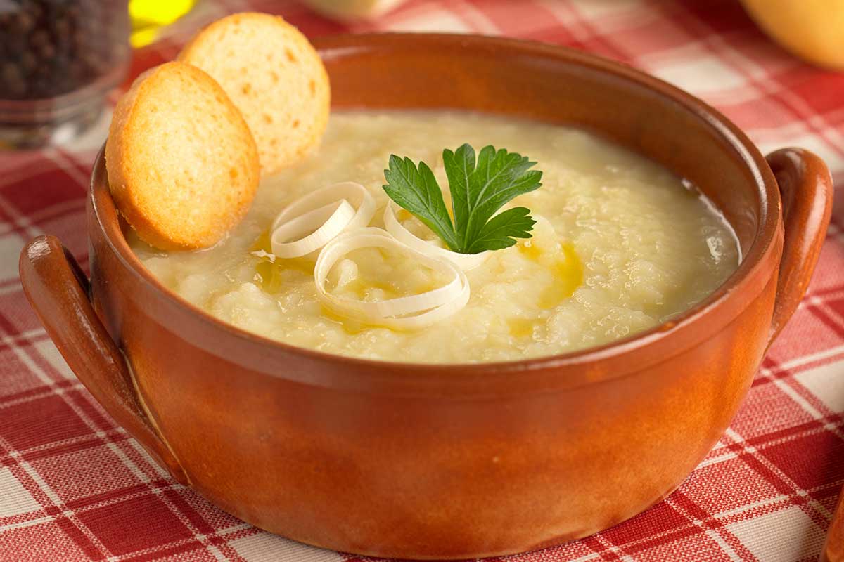Zuppa patate porri