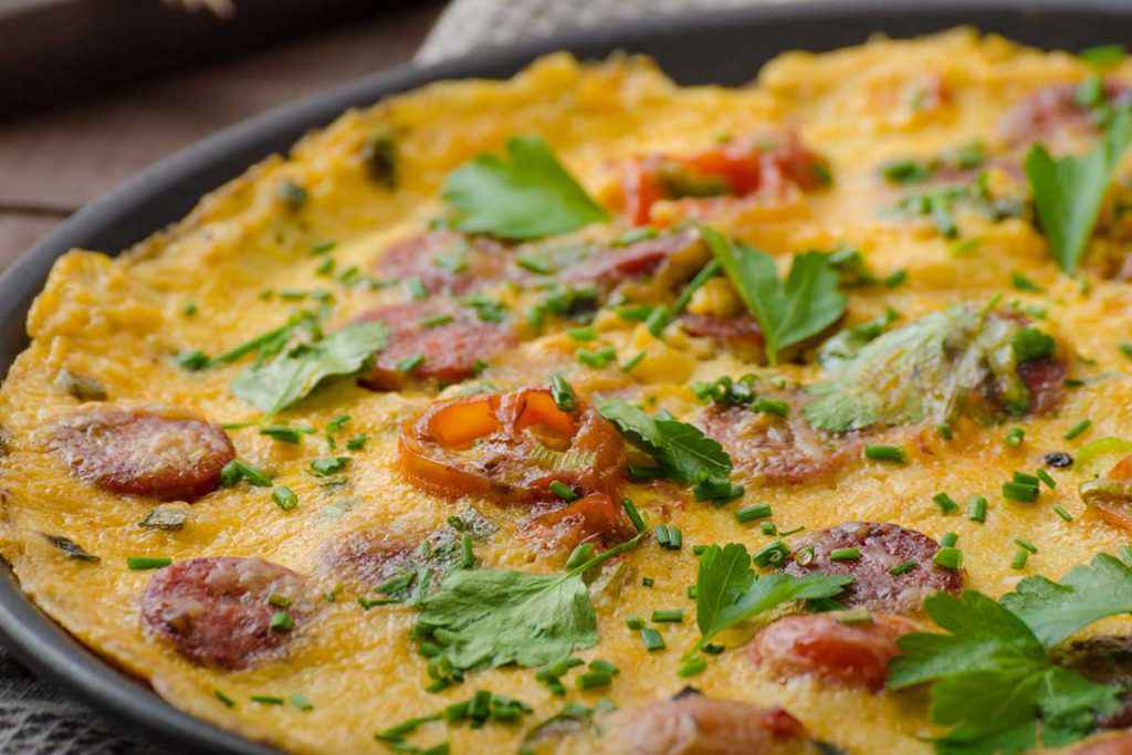 Frittata con salsiccia, frittate classiche