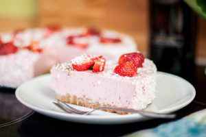 torta fragole yogurt