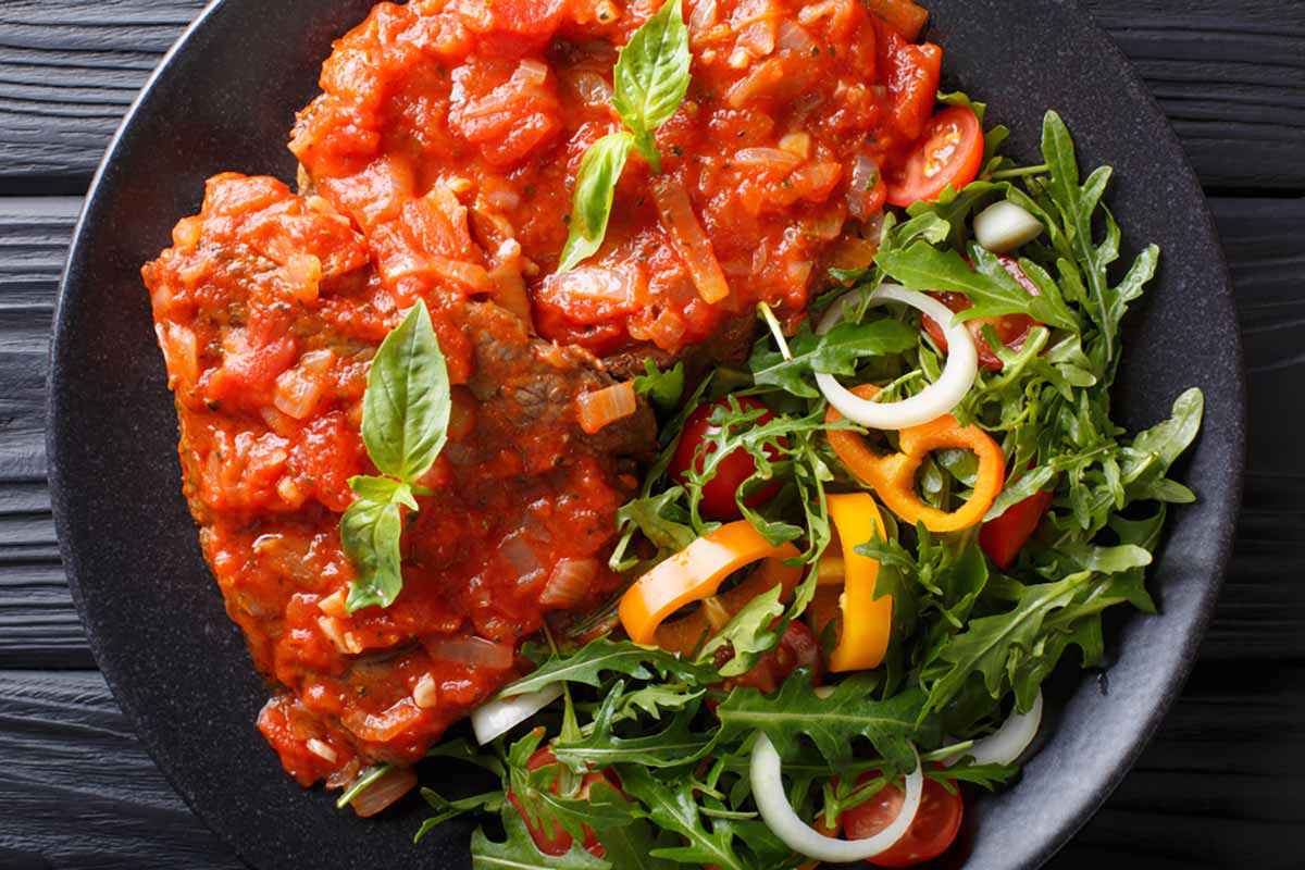 Carne alla pizzaiola light