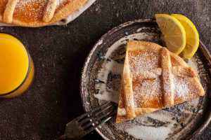 crostata al limone