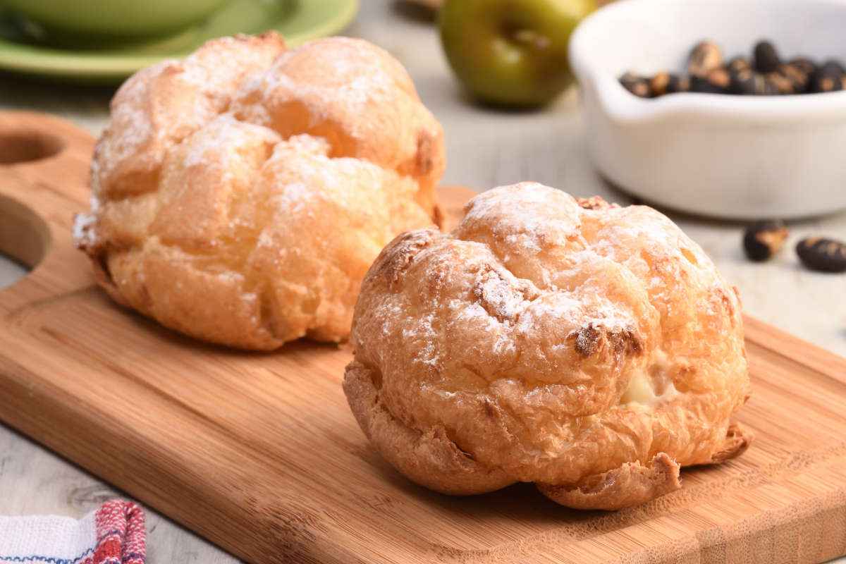 bigne di san giuseppe fritti e al forno