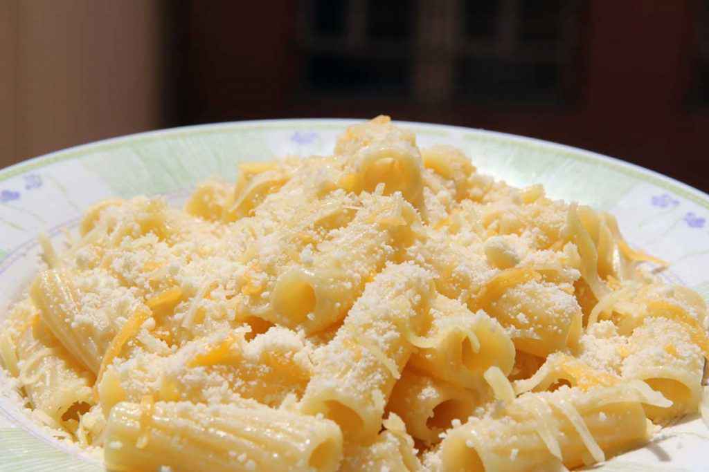 Maccheroni ai 4 formaggi con il Bimby
