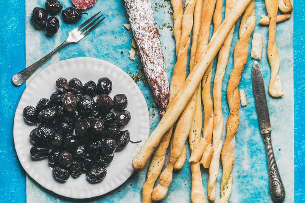 Olive nere al forno