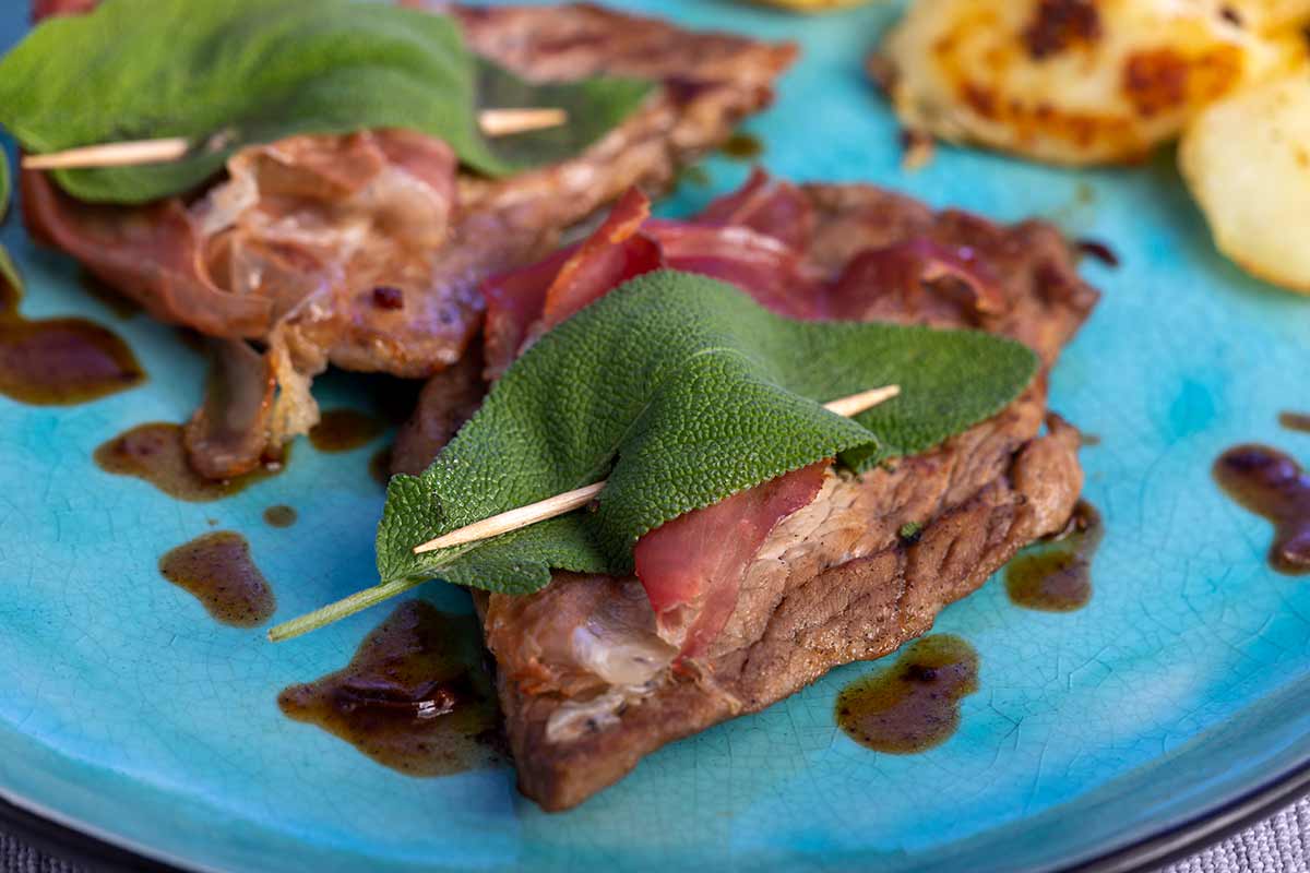 Saltimbocca di fegato al limone