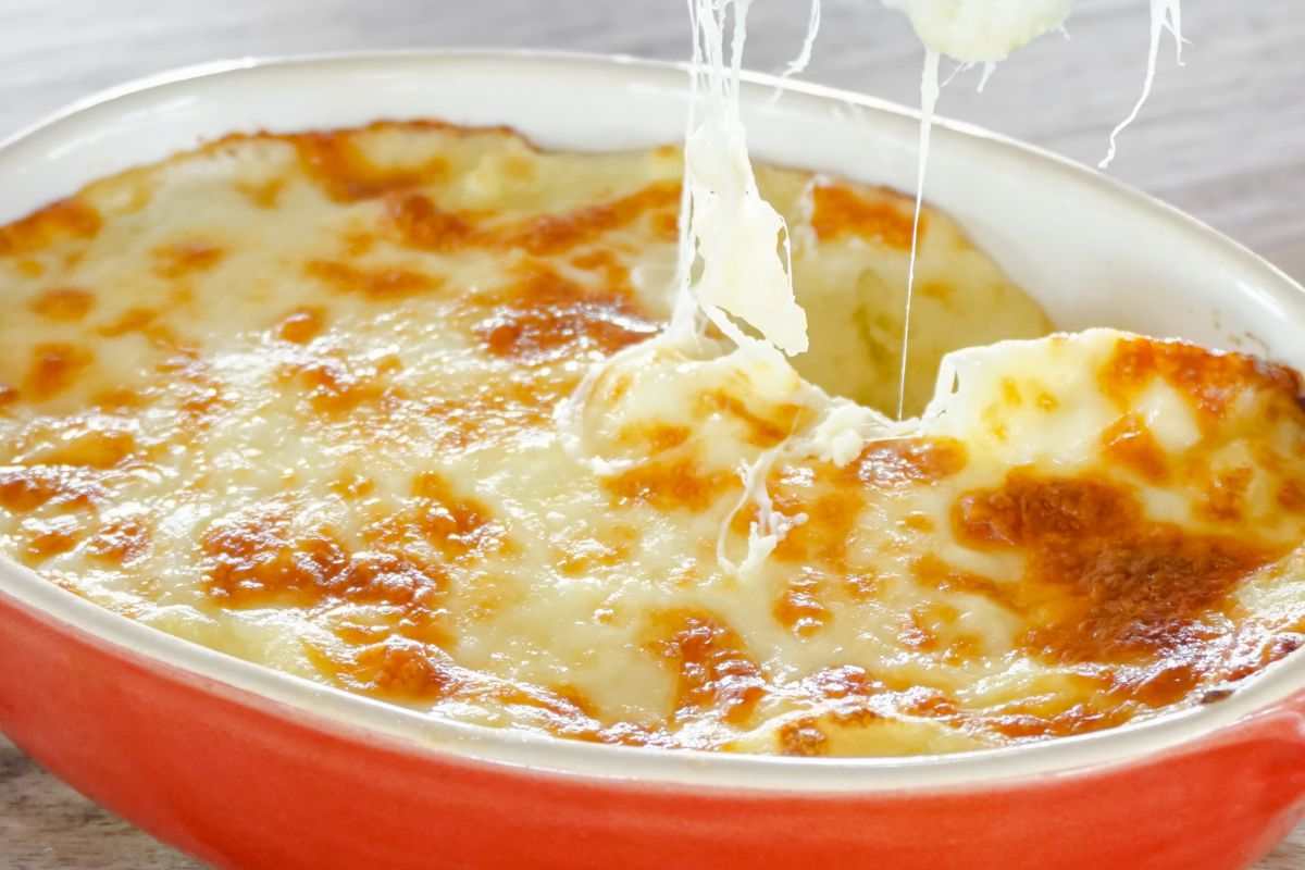 teglia di lasagne ai formaggi