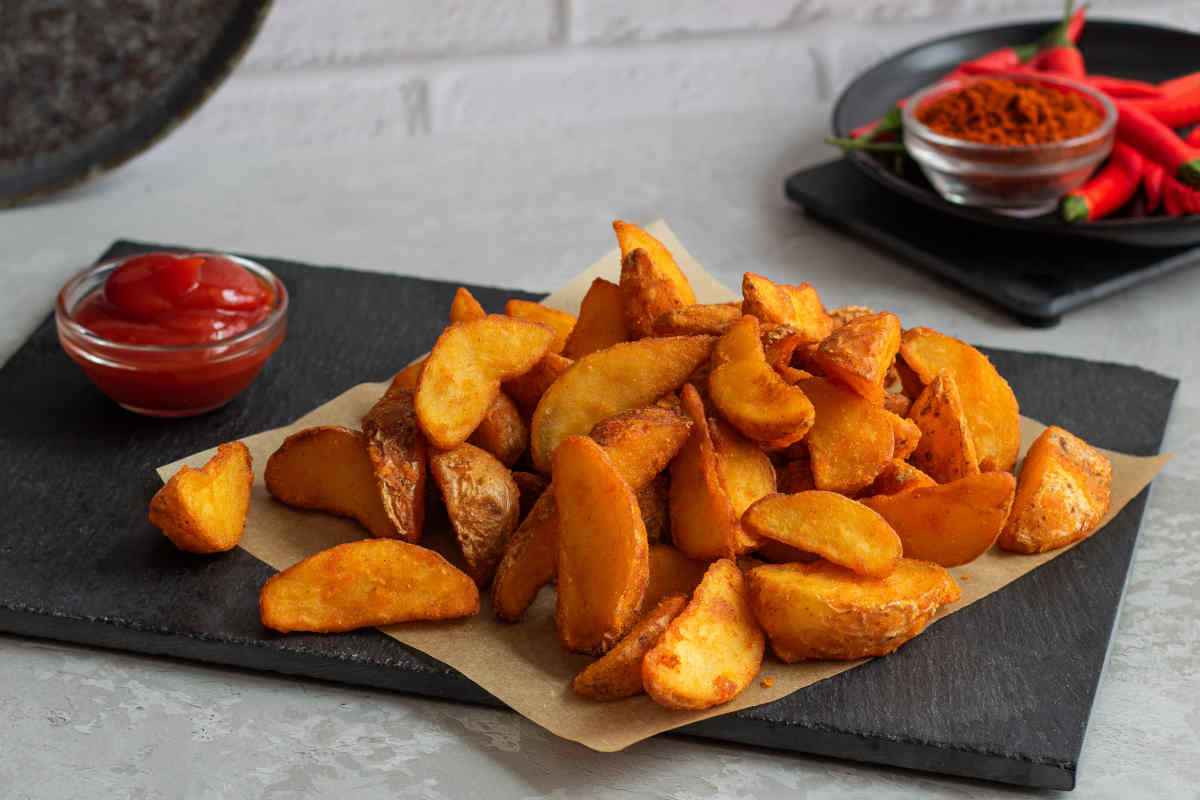 patate arrosto al forno con peperoncino piccante