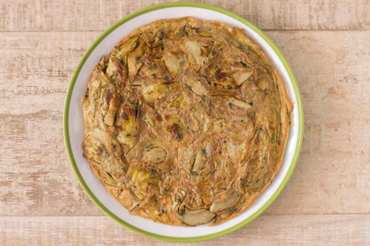 frittata di carciofi