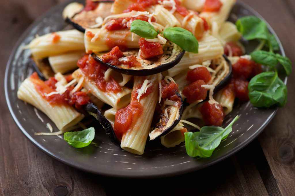 Pasta alla norma light