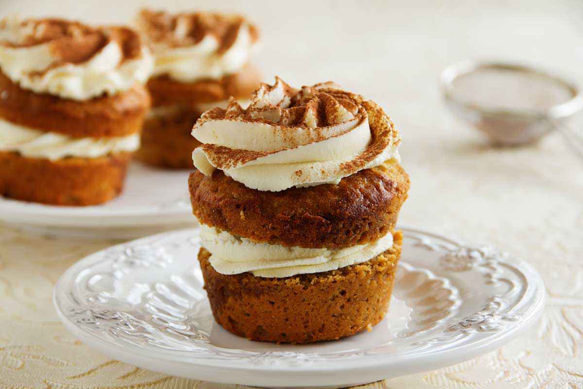 Cupcake tiramisu con caffè e mascarpone