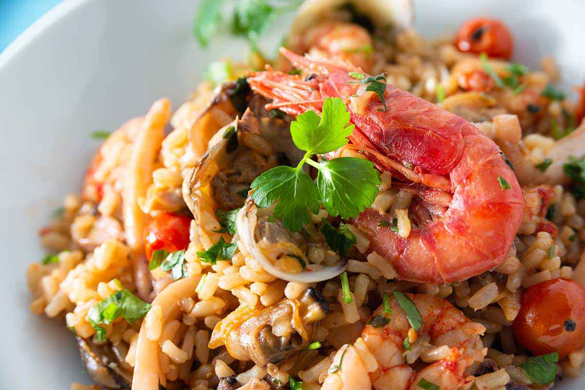 Risotto alla pescatora