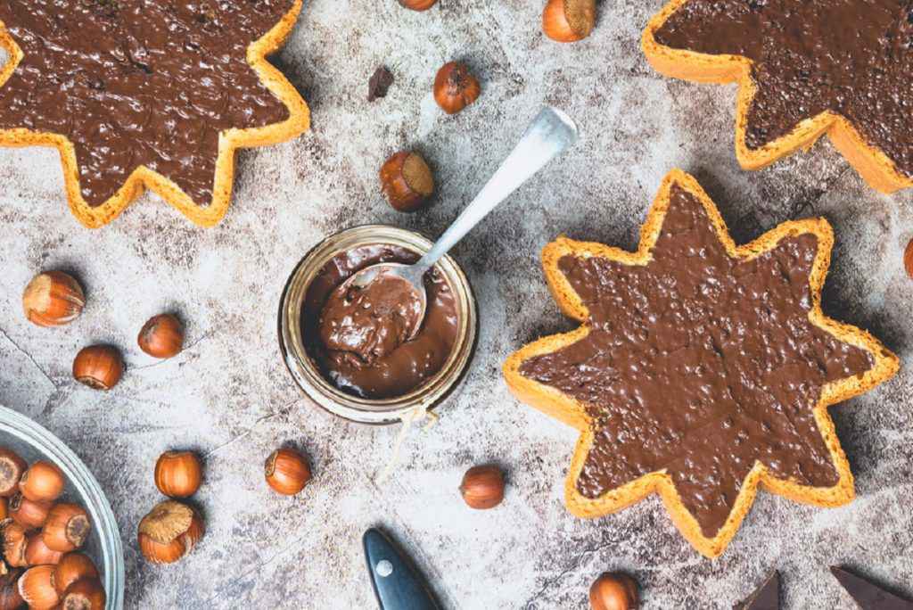 pandoro alla nutella per menu economico a capodanno