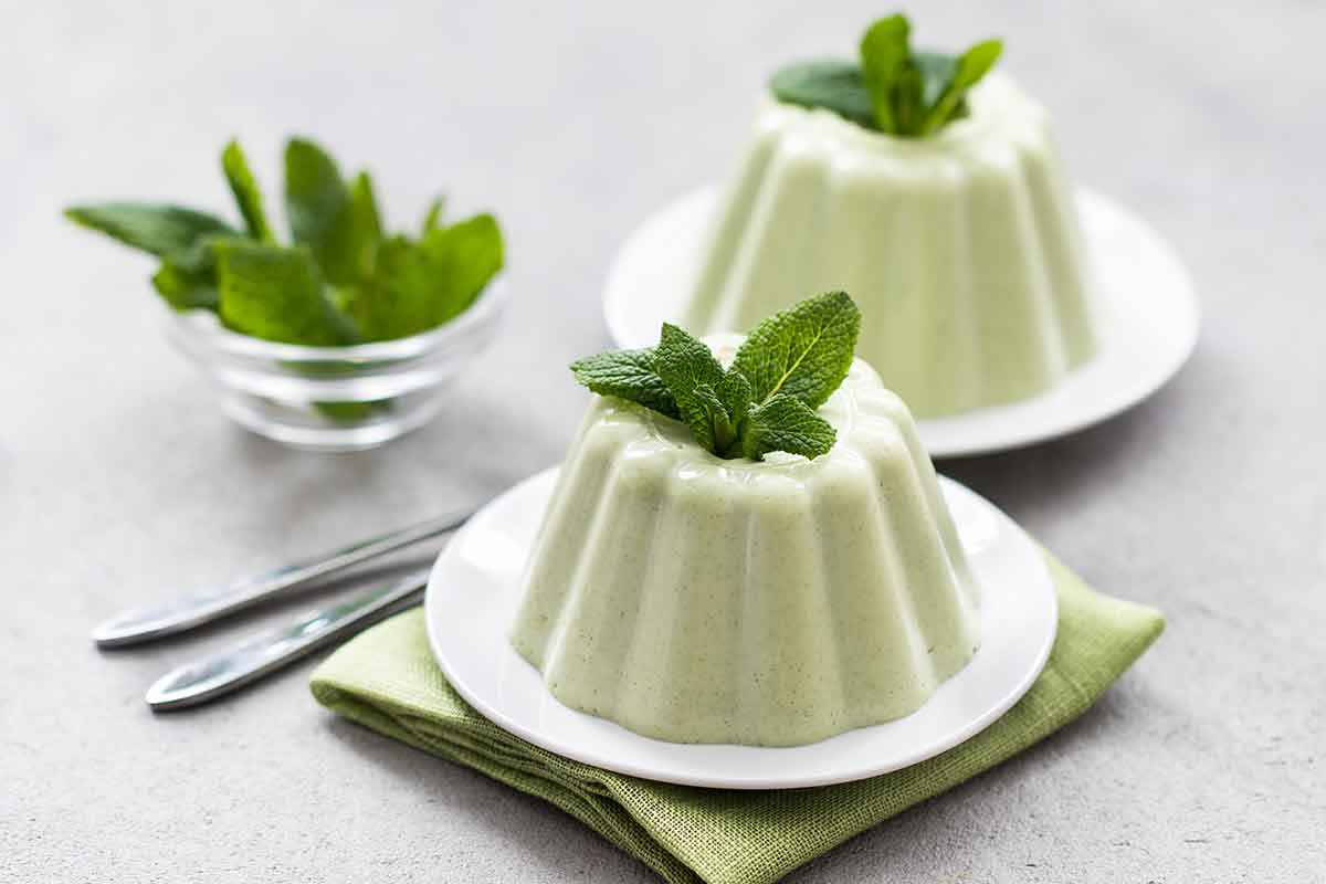 Mousse alla menta