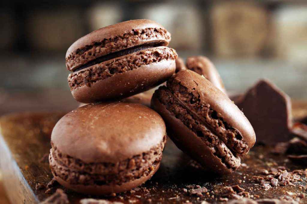 macarons al cioccolato