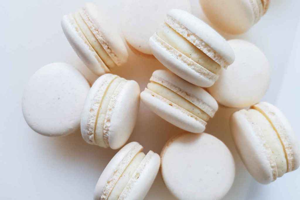 macarons al cioccolato bianco
