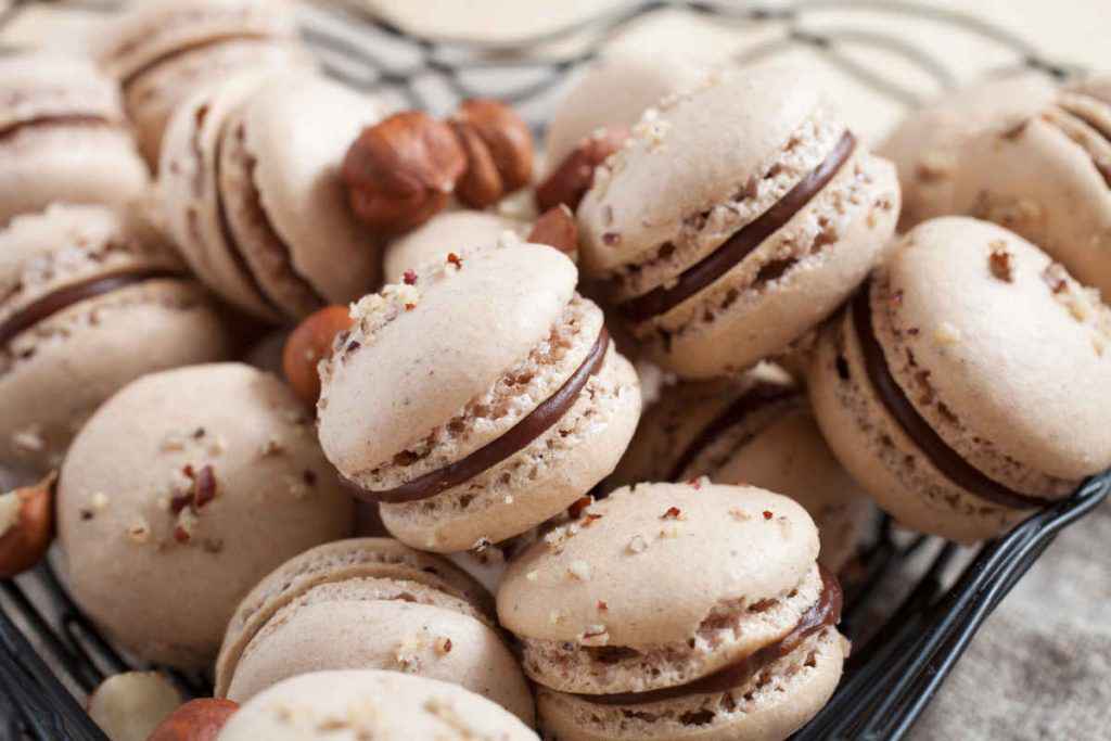 macarons alla nutella