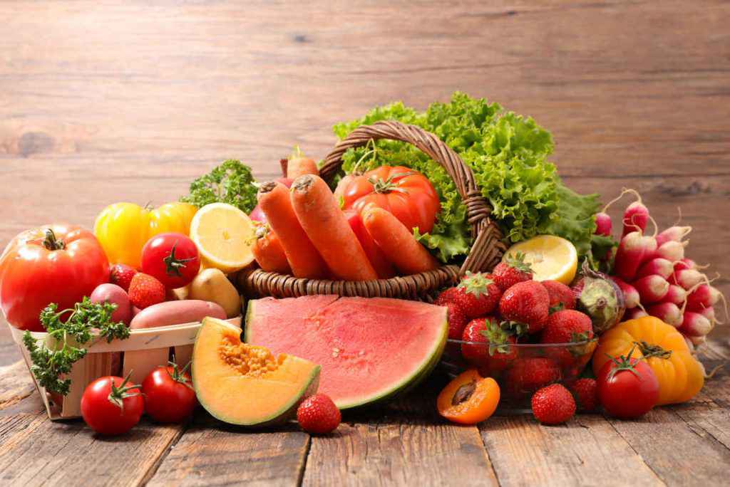 frutta e verdure di stagione a giugno per la spesa