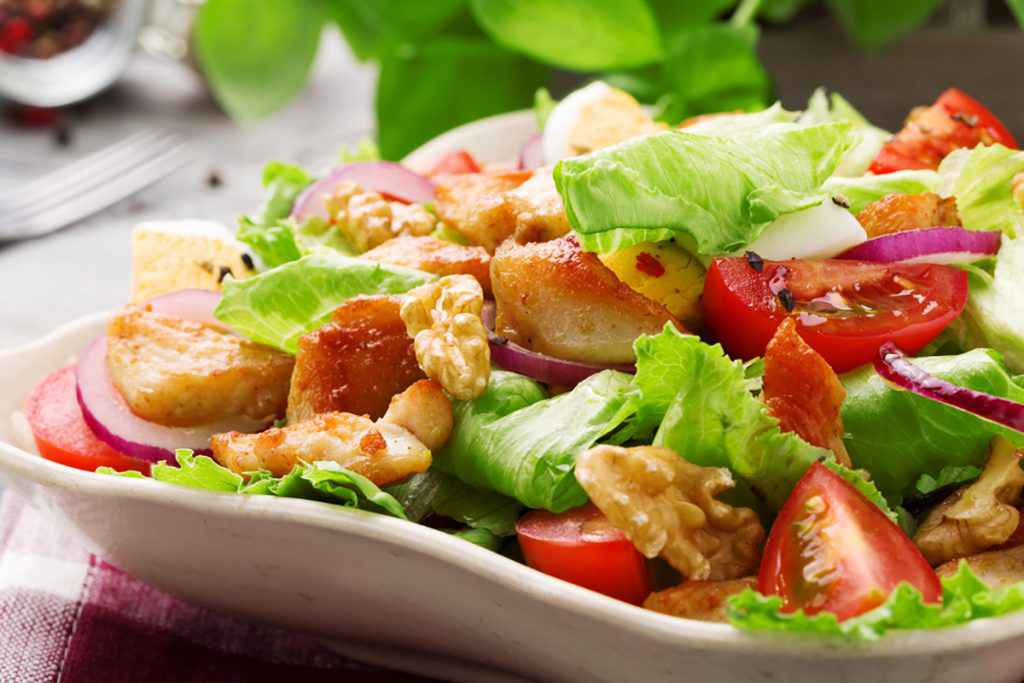 Insalata di pollo gourmet, ricette per la notte di san lorenzo