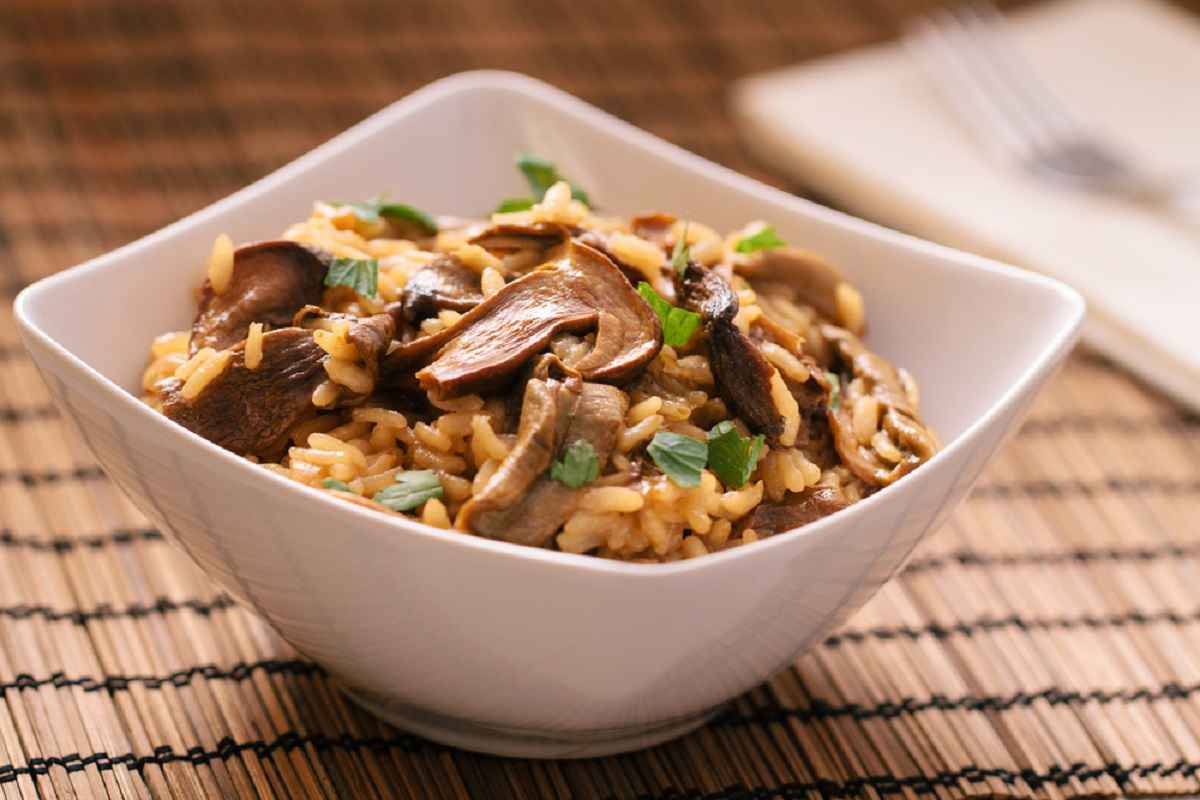 risotto ai funghi porcini