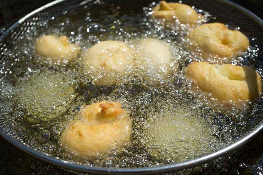 Frittura castagnole di Carnevale